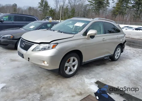 2011 Lexus Rx 350 from USA, damaged, VIN 2T2BK1BA3BC092367